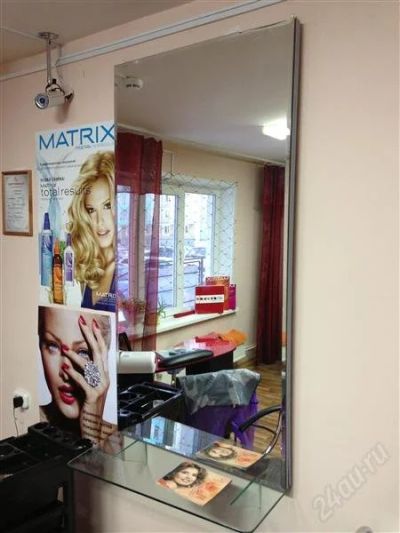 Лот: 2586521. Фото: 1. Зеркало парикмахера. Мебель из стекла
