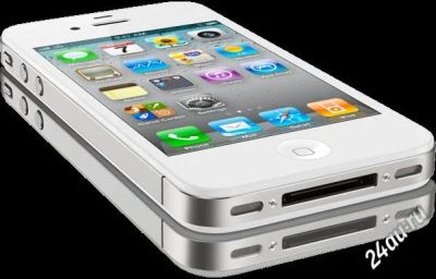 Лот: 1404319. Фото: 1. Iphone 4S 16Gb white (usa att... Смартфоны