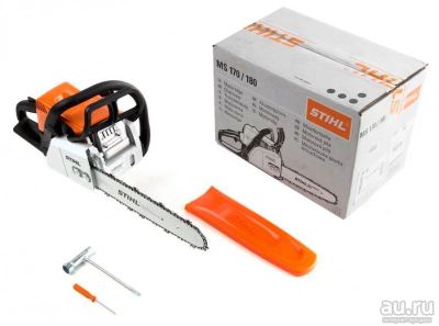Лот: 17684544. Фото: 1. Бензиновая пила STIHL MS 180-14... Бензо-, мотоинструмент