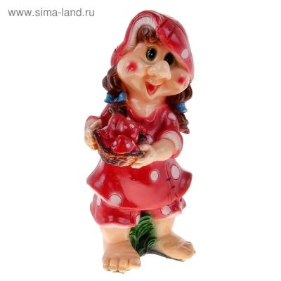 Лот: 12762627. Фото: 1. Садовая фигура "Гномиха-мухомор... Другое (хозтовары)
