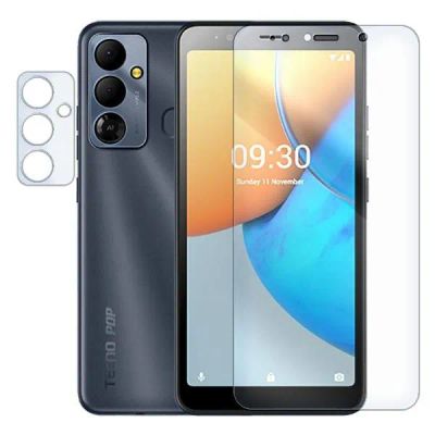 Лот: 24483991. Фото: 1. Защитное стекло Krutoff для Tecno... Защитные стёкла, защитные плёнки
