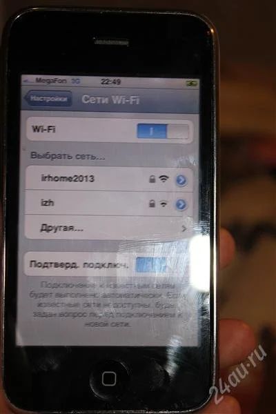 Лот: 2683895. Фото: 1. Iphone 3g 16gb оригинал куплен... Смартфоны