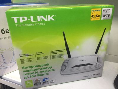 Лот: 12476599. Фото: 1. Wi-FI роутер tp-link tl-wr841n. Маршрутизаторы (роутеры)