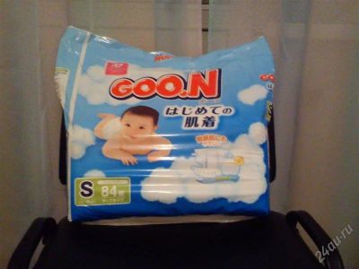 Лот: 2292540. Фото: 1. подгузники GOO.N пол упаковки... Детская гигиена