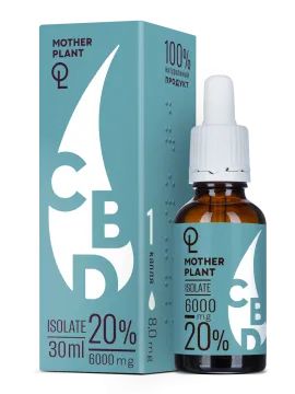 Лот: 22055469. Фото: 1. MotherPlant, CBD масло 20% «Изолят... Игрушки