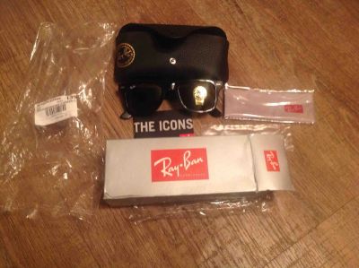 Лот: 4906957. Фото: 1. Очки Ray Ban wayfarer classic... Очки солнцезащитные