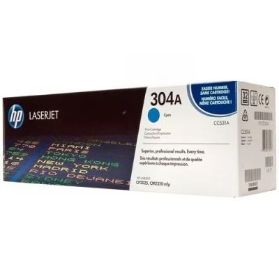 Лот: 11639436. Фото: 1. Тонер-картридж HP CC531A Новый... Картриджи, расходные материалы