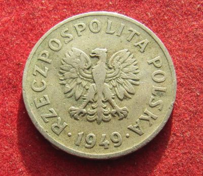 Лот: 21018213. Фото: 1. Польша 20 грошей, 1949г. Европа