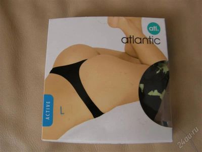 Лот: 1414182. Фото: 1. Стринги Atlantic active Цена за... Нижнее бельё