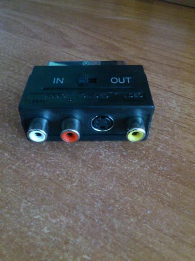 Лот: 5171334. Фото: 1. Переходник Scart - RCA*3 + S-Video. Другое (тв и видео)
