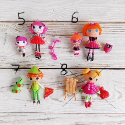 Лот: 12126594. Фото: 1. Кукла Лалалупси Lalaloopsy 7 см... Куклы и аксессуары