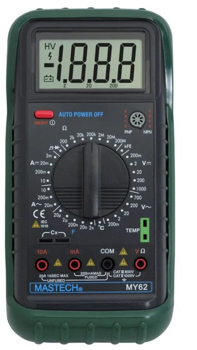 Лот: 6683655. Фото: 1. Мультиметр Mastech MY62 (00014754... Контрольно-измерительное оборудование