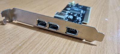 Лот: 18483825. Фото: 1. Pci контролер fire wire (IEEE... Платы расширения, контроллеры, доп. порты