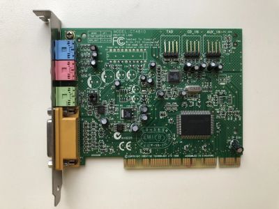 Лот: 19998500. Фото: 1. PCI Creative Vibra 128 CT4810. Звуковые карты