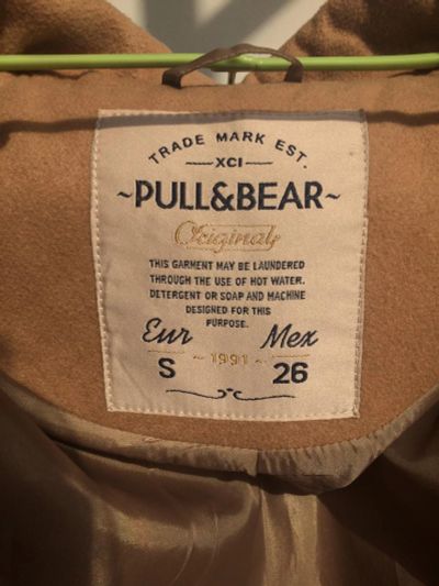Лот: 7025966. Фото: 1. Пальто Pull and Bear. Верхняя одежда