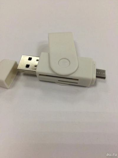 Лот: 9481173. Фото: 1. Картридер USB - microUSB/ OTG... Картридеры