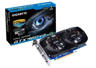 Лот: 7680177. Фото: 1. Gigabyte GeForce GTX 460 715Mhz... Видеокарты