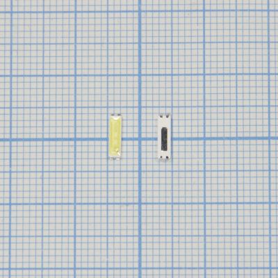 Лот: 12237931. Фото: 1. Светодиод 7020 6V 1W (6.1V max140mA... Запчасти для телевизоров, видеотехники, аудиотехники