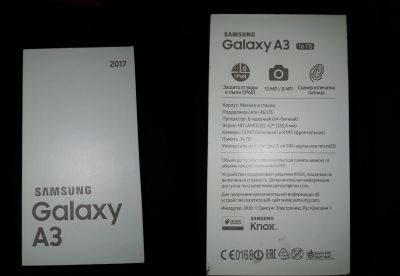 Лот: 11546205. Фото: 1. Samsung A3 2017 куплен 9 марта... Смартфоны