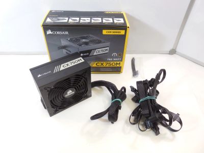 Лот: 16987900. Фото: 1. Блок питания Corsair CX750M 80... Корпуса, блоки питания