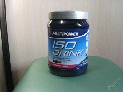 Лот: 2663794. Фото: 1. ISO DRINK- Multipower изотоник... Спортивное питание, витамины