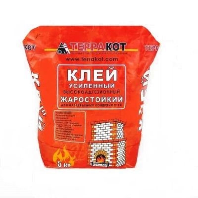Лот: 12828575. Фото: 1. Клей усиленный Терракот жаростойкий... Клеи, герметики, пена монтажная, клейкие ленты