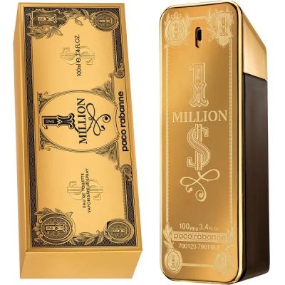 Лот: 15018656. Фото: 1. Paco Rabanne 1 Million $ 100 ml. Мужская парфюмерия