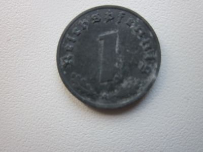 Лот: 20825493. Фото: 1. 1 пфенинг 1943г рейх. Германия и Австрия