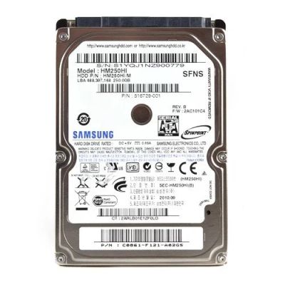 Лот: 11167627. Фото: 1. Жесткий диск Samsung HM250HI 2... Жёсткие диски