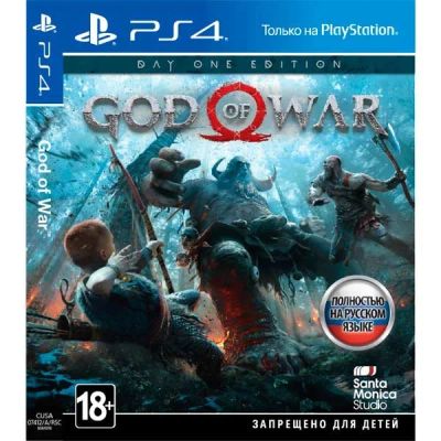 Лот: 11806367. Фото: 1. God of War 2018 PS4. Игры для консолей