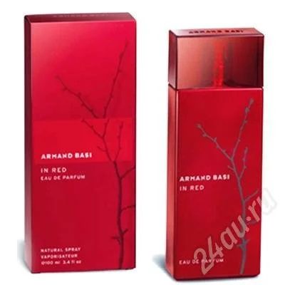 Лот: 454675. Фото: 1. Armand Basi in red for woman edp... Унисекс парфюмерия