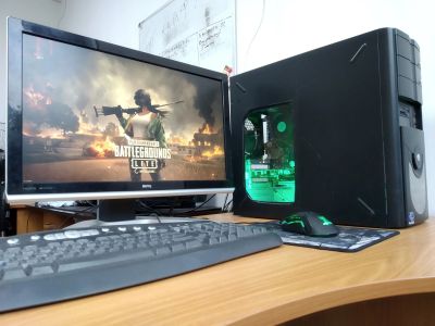 Лот: 16068046. Фото: 1. Игровой ПК 4 ядра (Xeon5450) 3gb... Компьютеры в сборе