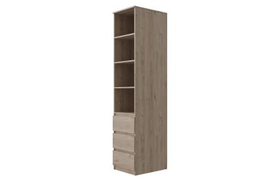 Лот: 23623607. Фото: 1. Шкаф для книг с 3 ящиками Hoff... Шкафы, стеллажи, комоды