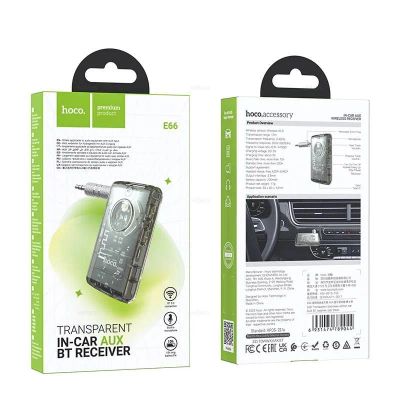 Лот: 22144274. Фото: 1. HOCO Е66 BLUETOOTH CAR RECIEVER... Другое (автозвук)