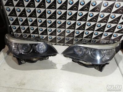 Лот: 13525749. Фото: 1. Фары ксенон Перед. с BMW 5-series... Оптика и освещение