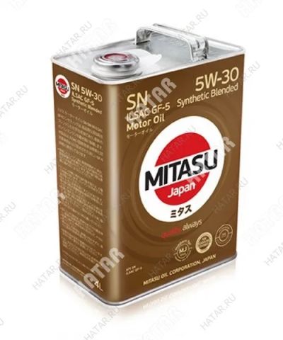 Лот: 20073224. Фото: 1. MITASU Synthetic Blended 5W30... Масла, жидкости