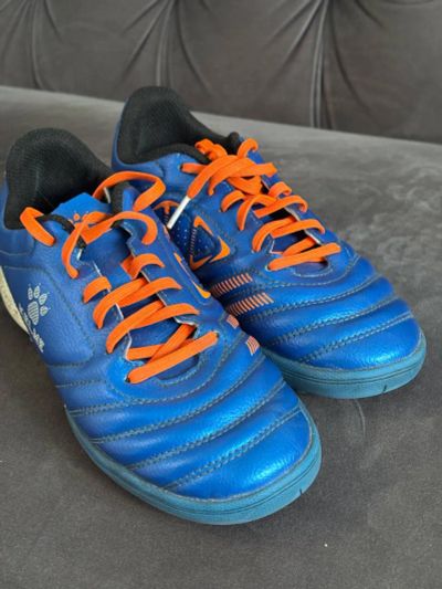 Лот: 25359408. Фото: 1. KELME Бутсы футбольные для искусственного... Кеды, кроссовки