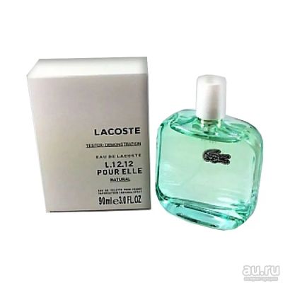 Лот: 16299558. Фото: 1. Тестер Lacoste L.12.12 Pour Elle... Женская парфюмерия