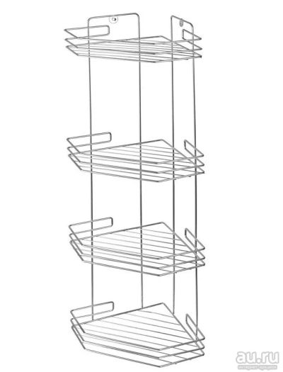 Лот: 15977750. Фото: 1. Полка угловая 4 секции, 20*20... Мебель для ванной комнаты