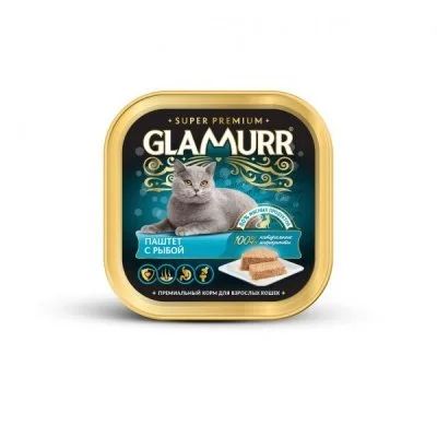 Лот: 16061240. Фото: 1. Консервы для кошек Гламурр (Glamurr... Корма