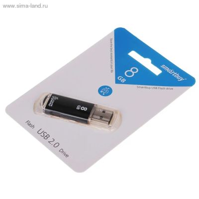 Лот: 6243950. Фото: 1. USB флешка Smartbuy V-Cut 8гб... USB-флеш карты