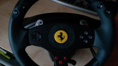 Лот: 10070592. Фото: 1. Руль Thrustmaster Ferrari GT 2-in-1. Рули, джойстики