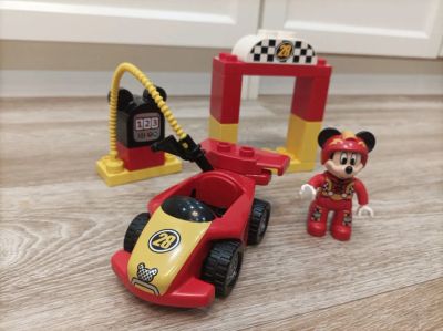 Лот: 25122995. Фото: 1. Лего дупло (Lego Duplo) Гоночная... Конструкторы