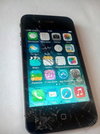 Лот: 5902443. Фото: 1. iPhone 4. Смартфоны