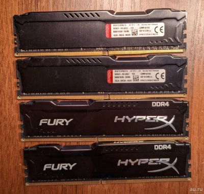 Лот: 18268295. Фото: 1. Оперативная память Kingston HyperX... Оперативная память