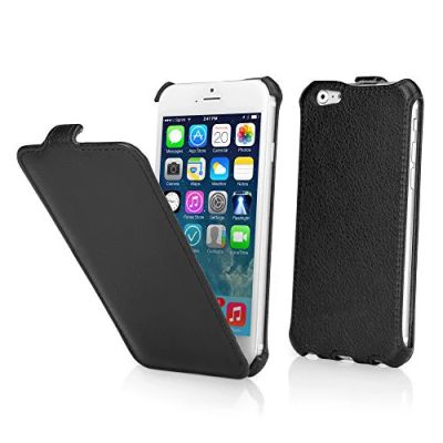 Лот: 6116975. Фото: 1. Кожаный чехол - флип iPhone 6... Чехлы, бамперы