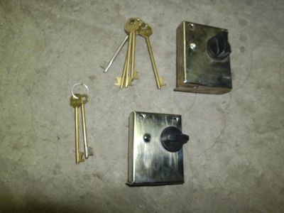 Лот: 4161504. Фото: 1. 2 замка исправные. Замки