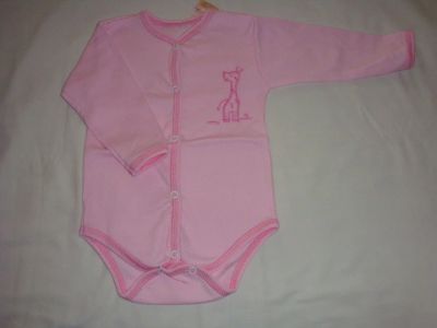 Лот: 3477485. Фото: 1. боди р. 74 НОВОЕ розовый. Ползунки, распашонки, слипы