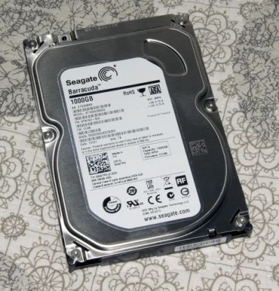 Лот: 3001781. Фото: 1. Жесткий диск HDD SATA-3 1Tb (1000Гб... Жёсткие диски (HDD)