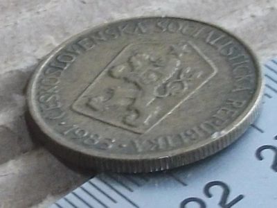 Лот: 13207501. Фото: 1. Монета 1 крона одна Чехословакия... Европа